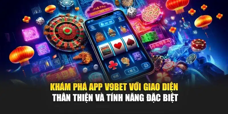 Khám phá App V9Bet với giao diện thân thiện và tính năng đặc biệt
