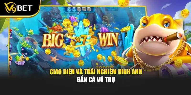 Giao diện và trải nghiệm hình ảnh bắn cá vũ trụ